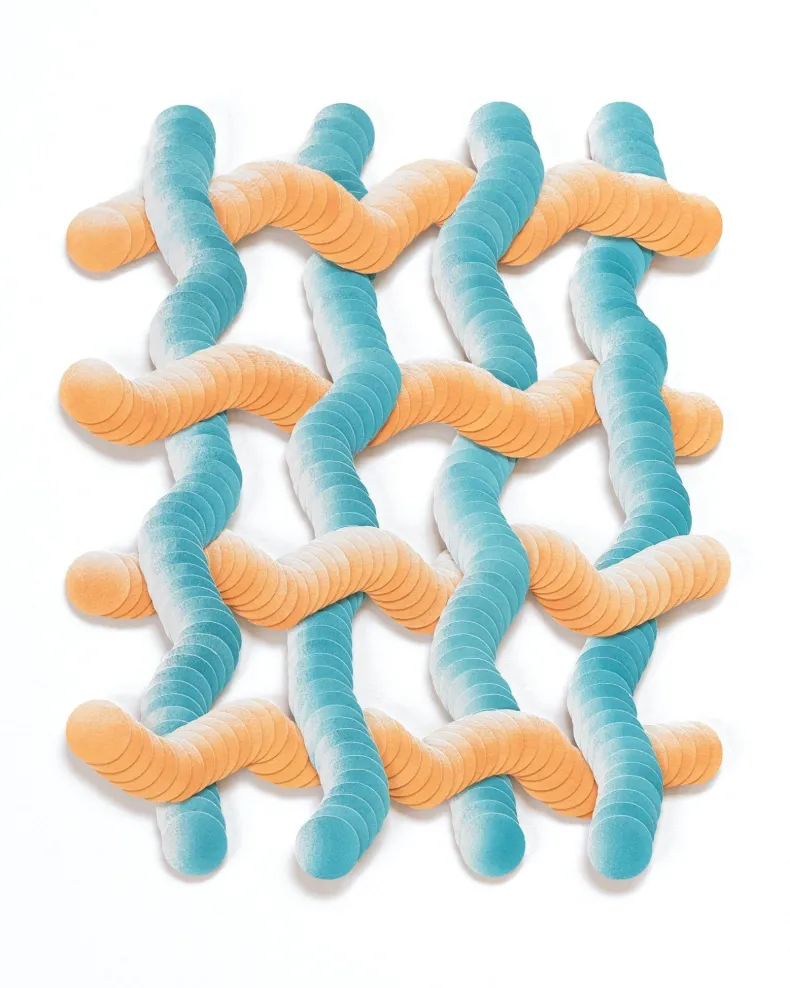 No.25 by Haneno Suzuki (Haneno Suzuki: Paper weaving)