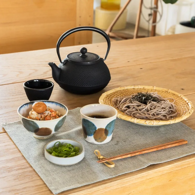 Nambu Tekki Cast Iron Teacup - Arare