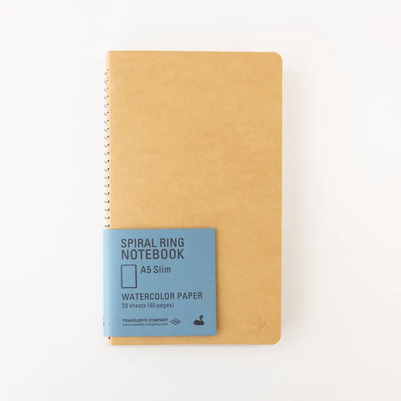 Traveler's Company Spiral A5 Watercolor Paper