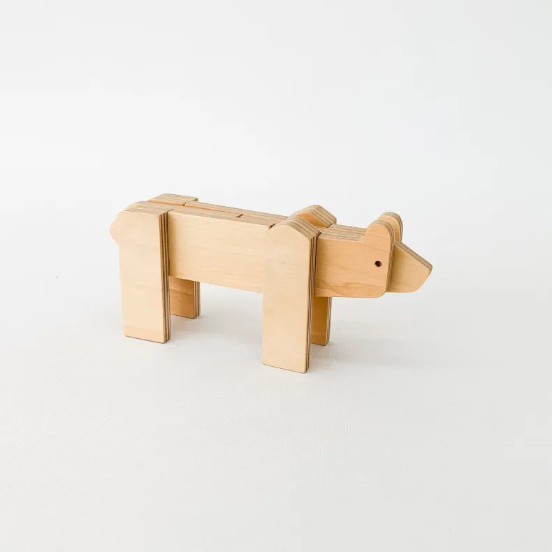 Takizawa Plywood Animal Puzzles