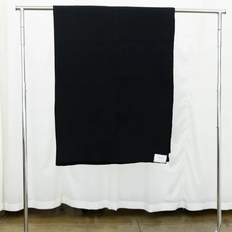 Black Over Dye Blankets: Mud + Sharimbai + Indigo