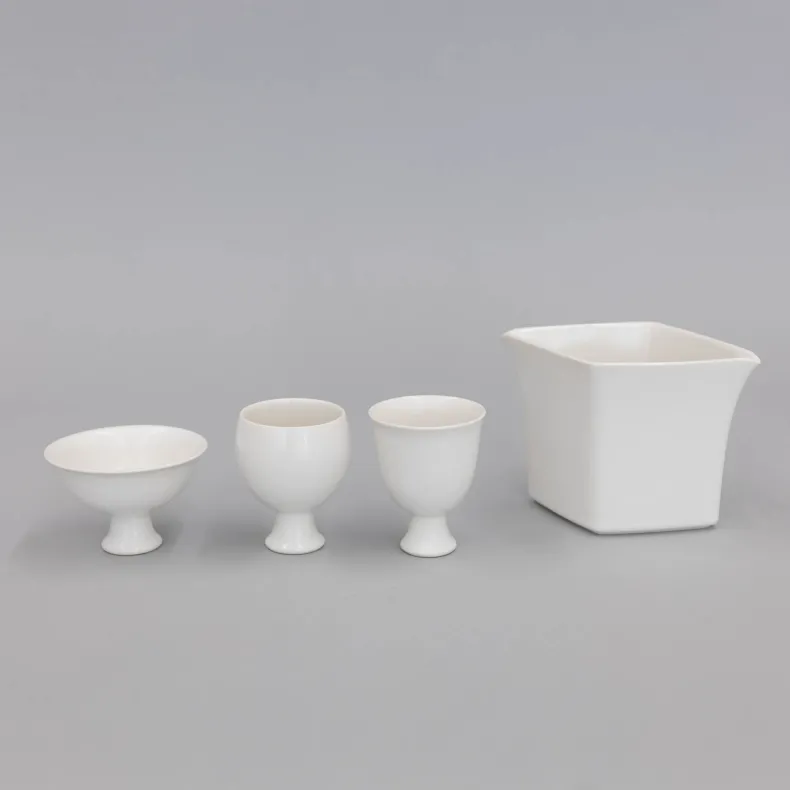 Jicon Sake Vessels and Pitcher