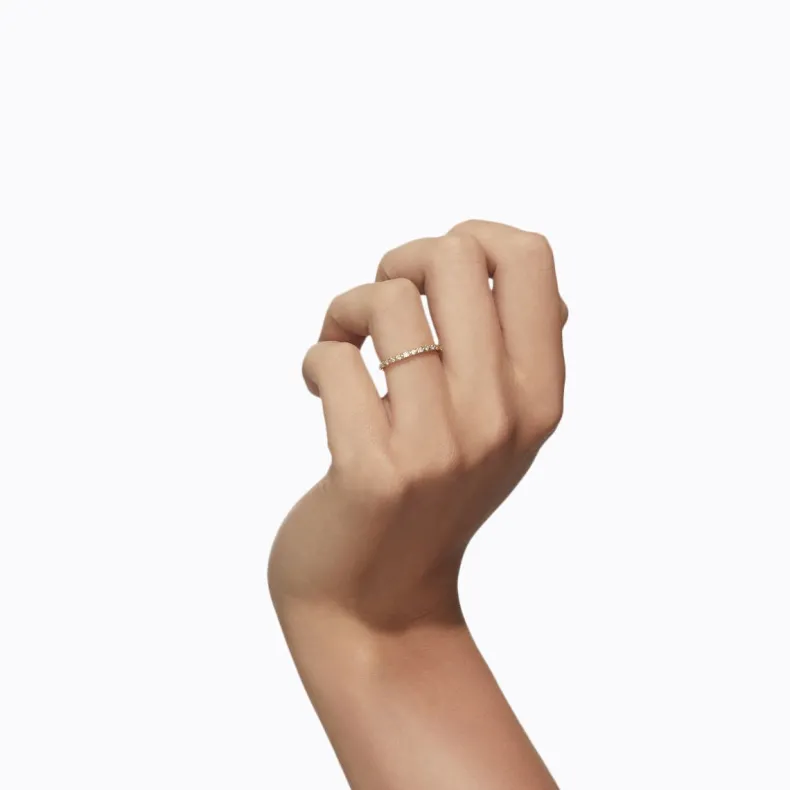 Shihara Half Eternity Ring 01