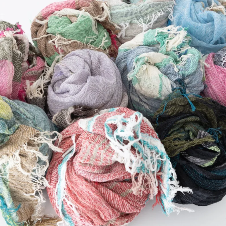 Tamaki Niime Organic Cotton Shawls - Large