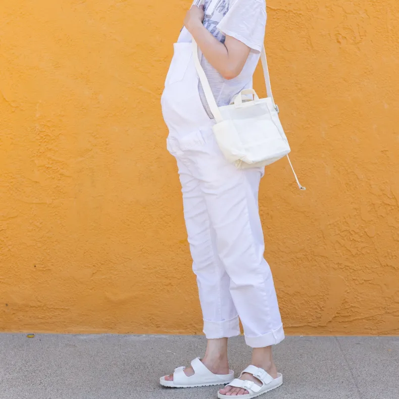 ANUNFOLD Side Pocket Mini Bag - White