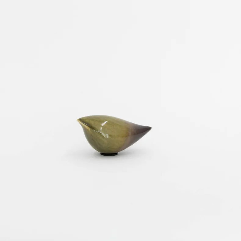 Rie Ito's Ceramic Oval Birds