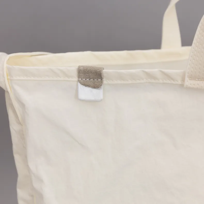 ANUNFOLD Side Pocket Tote Bag - White