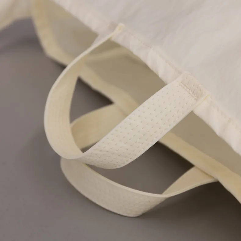 ANUNFOLD Side Pocket Tote Bag - White