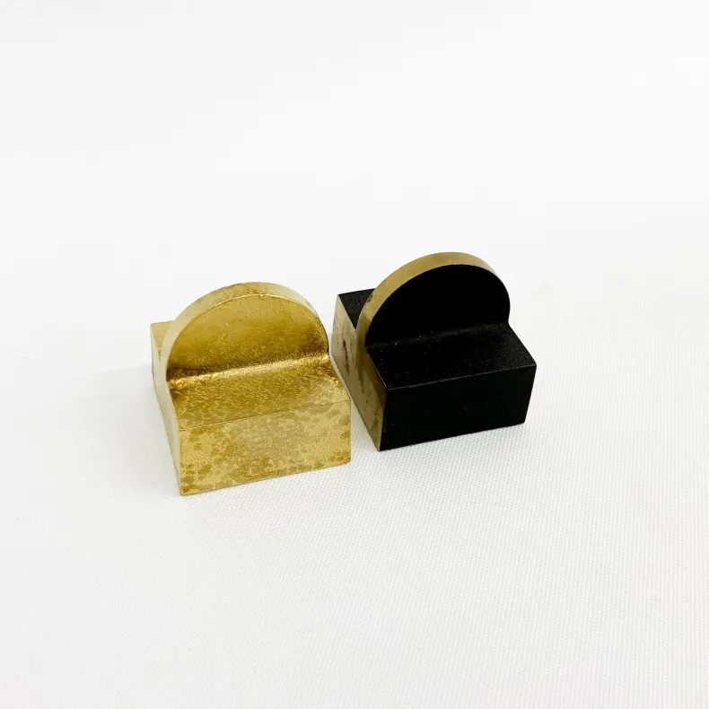 S/N Brass Paperweights