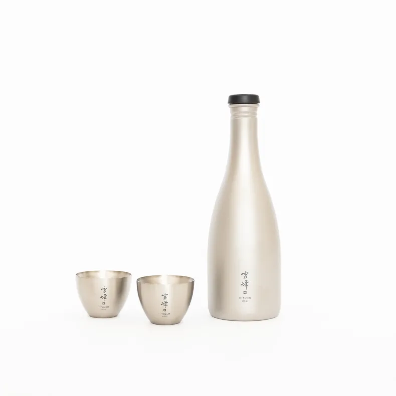 Snow Peak Titanium Sake Bottle