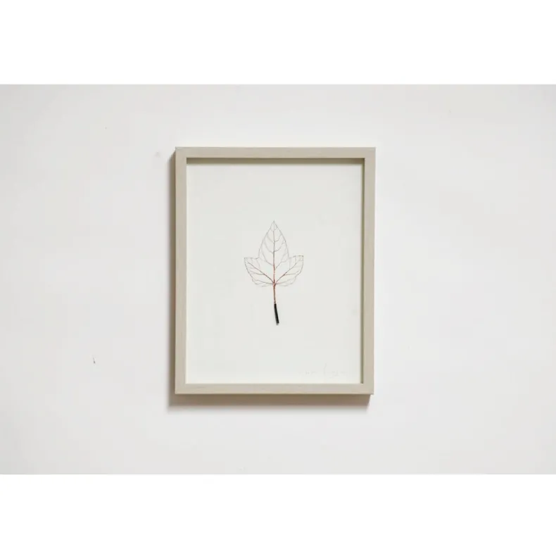 #29 - Copper Wire Leaf #4 (All Around You, 2024) by Mitsuru Koga