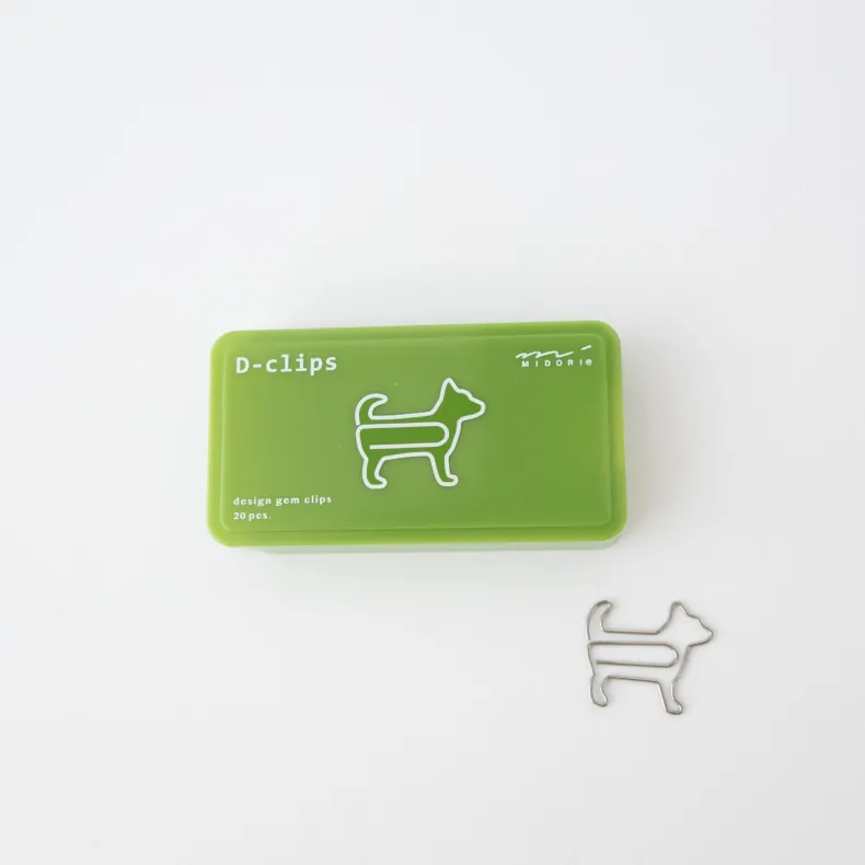 Midori D-Clips Paper Clips