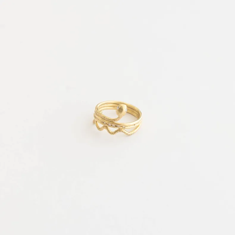Black Barc 'Hebi' Ring No. 7