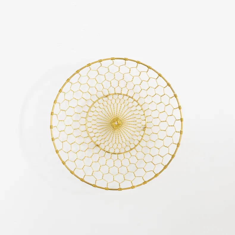 Kanaami-Tsuji Hand Woven Chrysanthemum Tray
