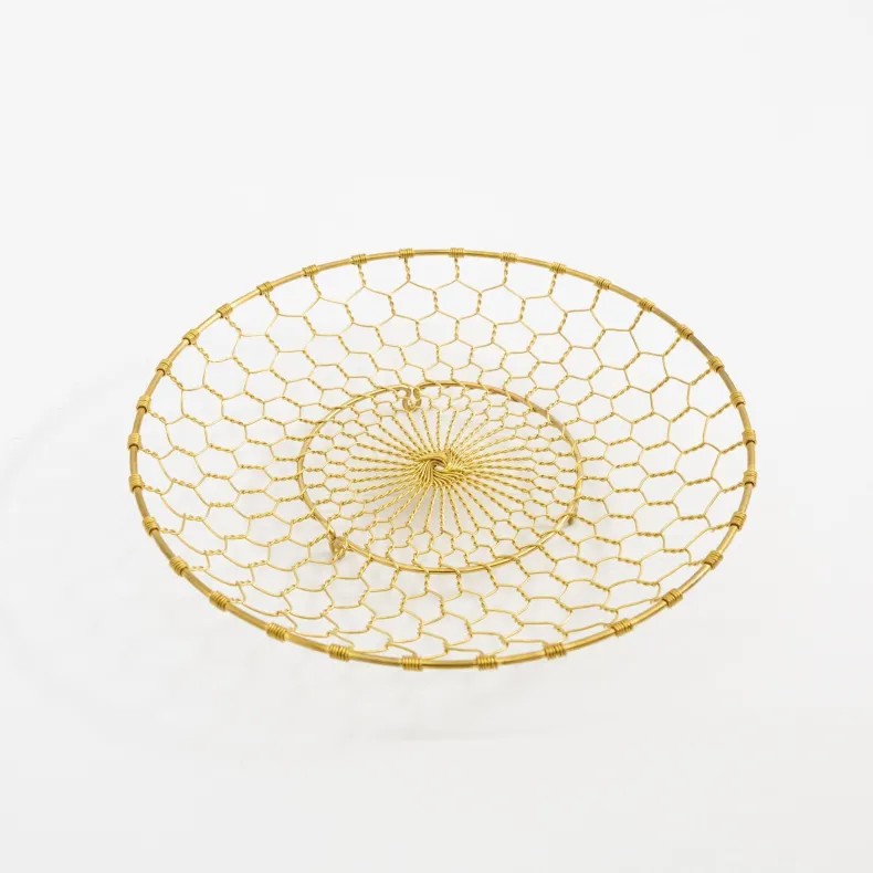 Kanaami-Tsuji Hand Woven Chrysanthemum Tray
