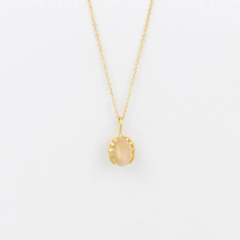 Black Barc 'Doku' Rose Quartz Necklace