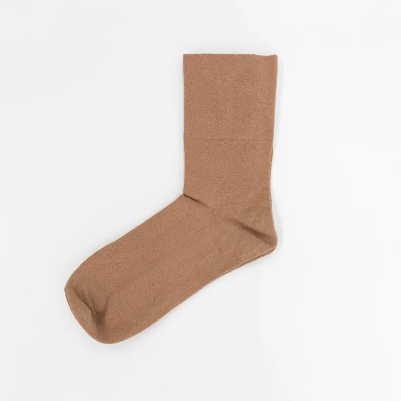 F/style No Rubber Cotton Socks