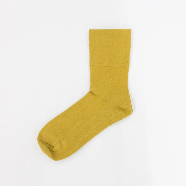 F/style No Rubber Cotton Socks