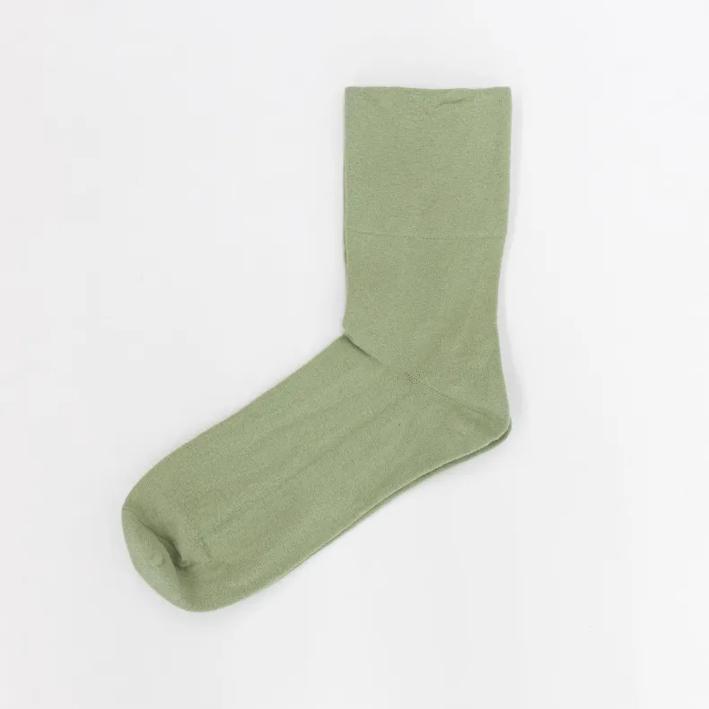 F/style No Rubber Cotton Socks
