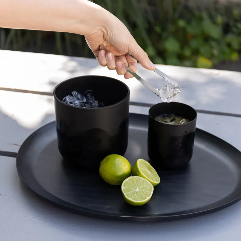 Sugahara Matte Black U Shape Tumbler