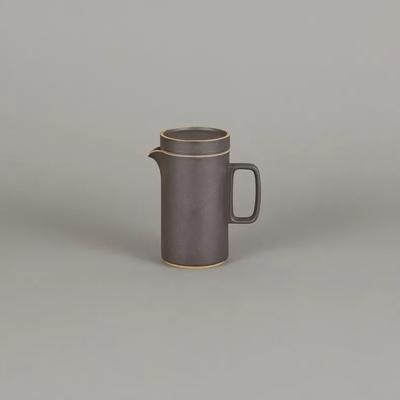 HPB037 - Teapot Tall with Stainless Strainer Black ø 3.3/8"