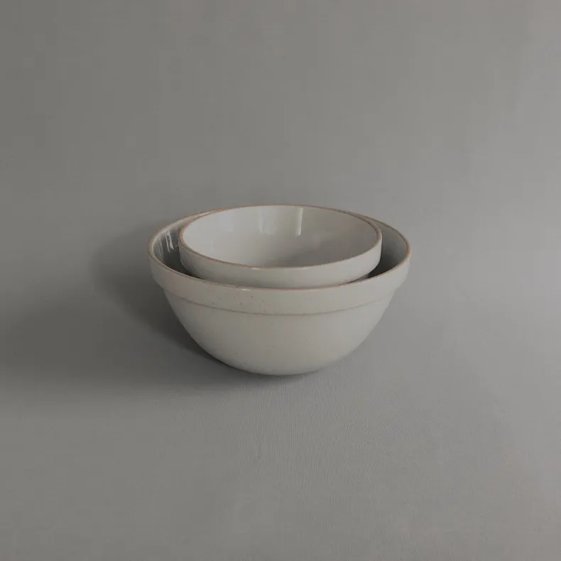 HPM047 - Deep Round Bowl Gloss Gray ø 7.3/8"