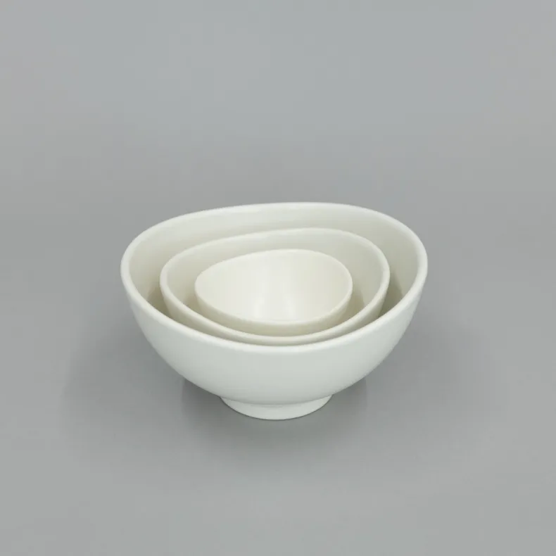 Ceramic Japan Infinity Bowls - White