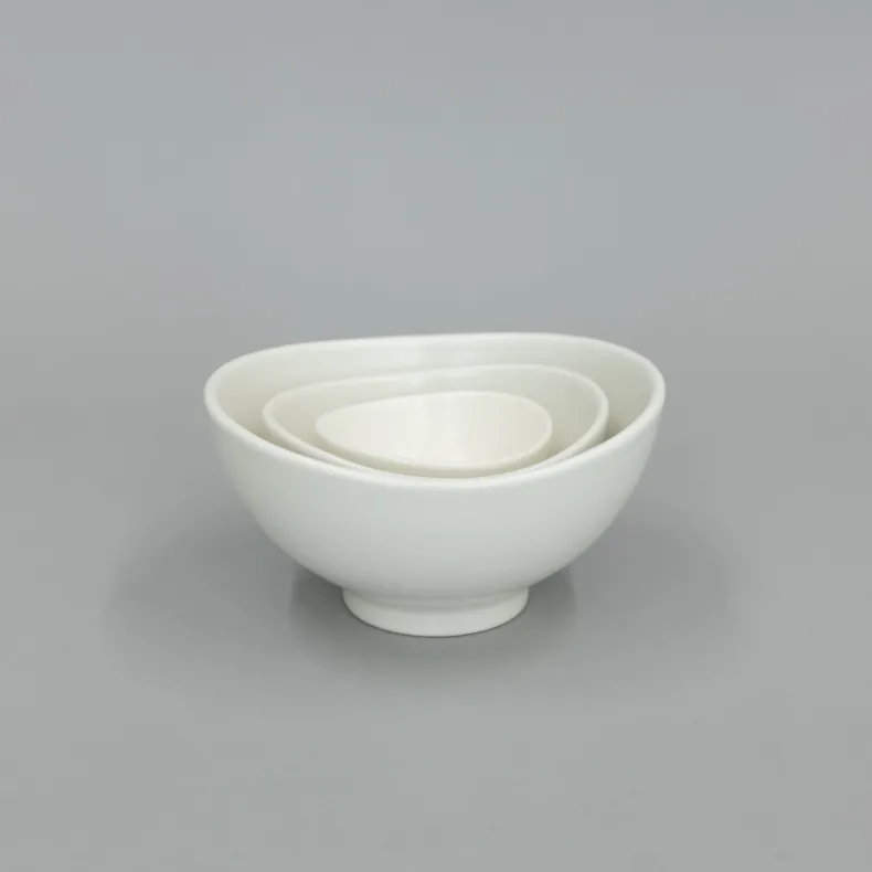 Ceramic Japan Infinity Bowls - White