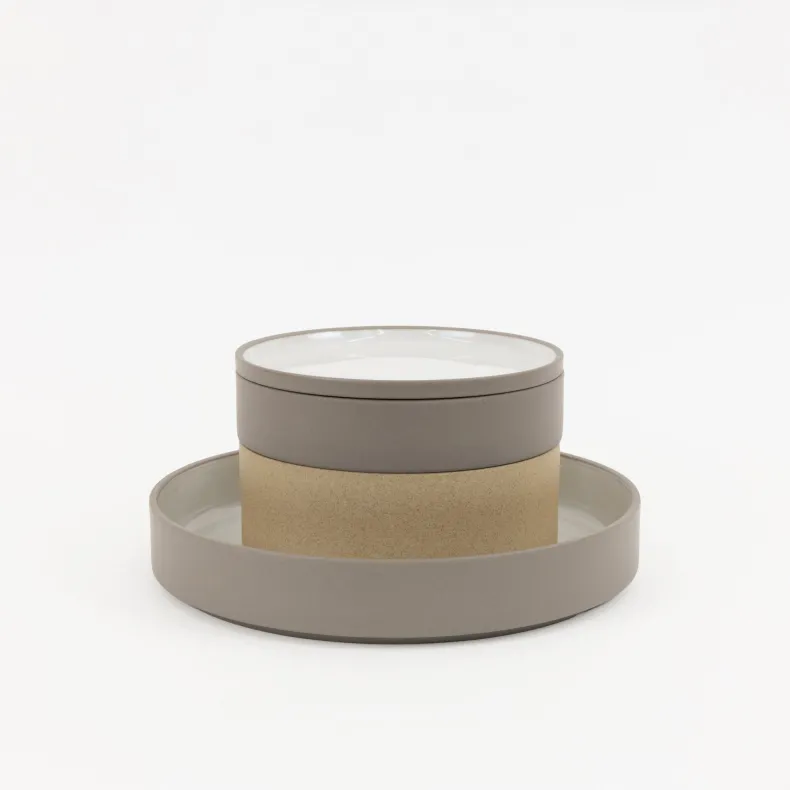 HAW102 - Plate / Lid Ash White ø 5.5/8"