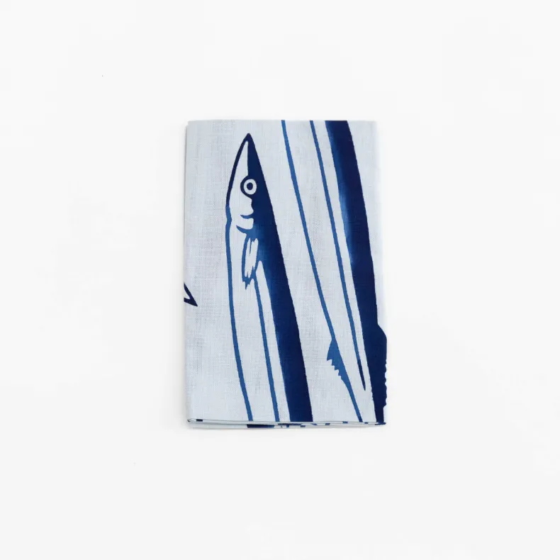 Tenugui - Pike Sanma Fish