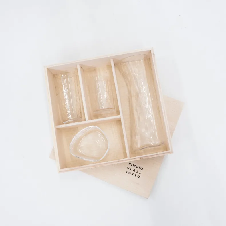 Kimoto Glassware Foison Sake Set