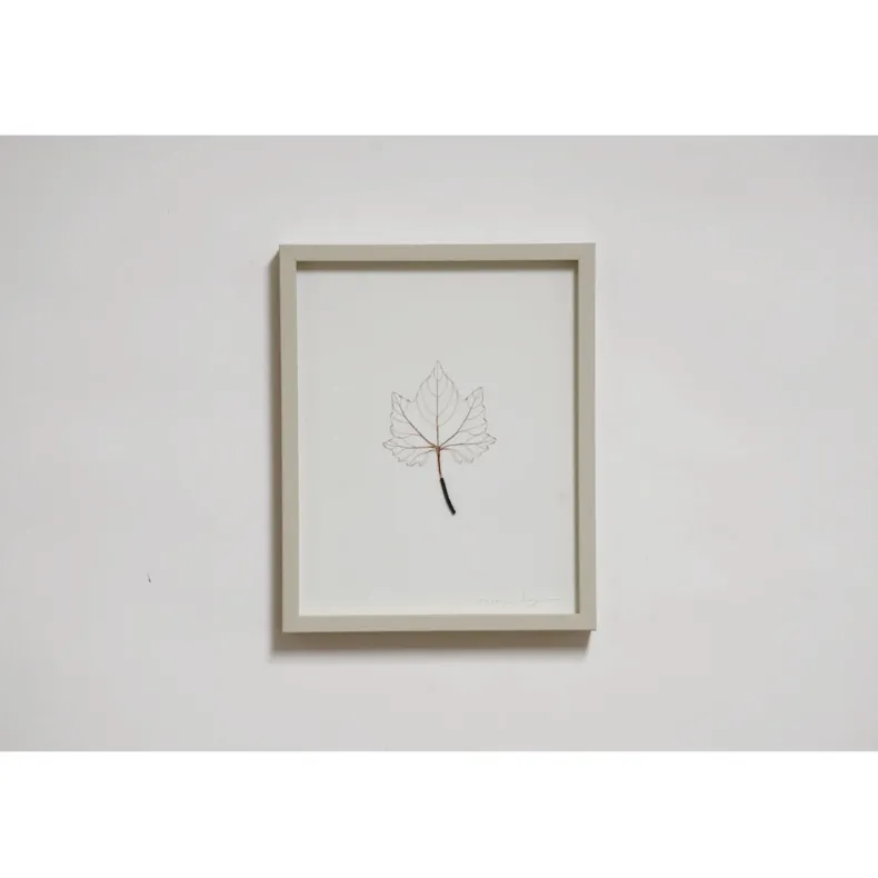 #26 - Copper Wire Leaf #1 (All Around You, 2024) by Mitsuru Koga