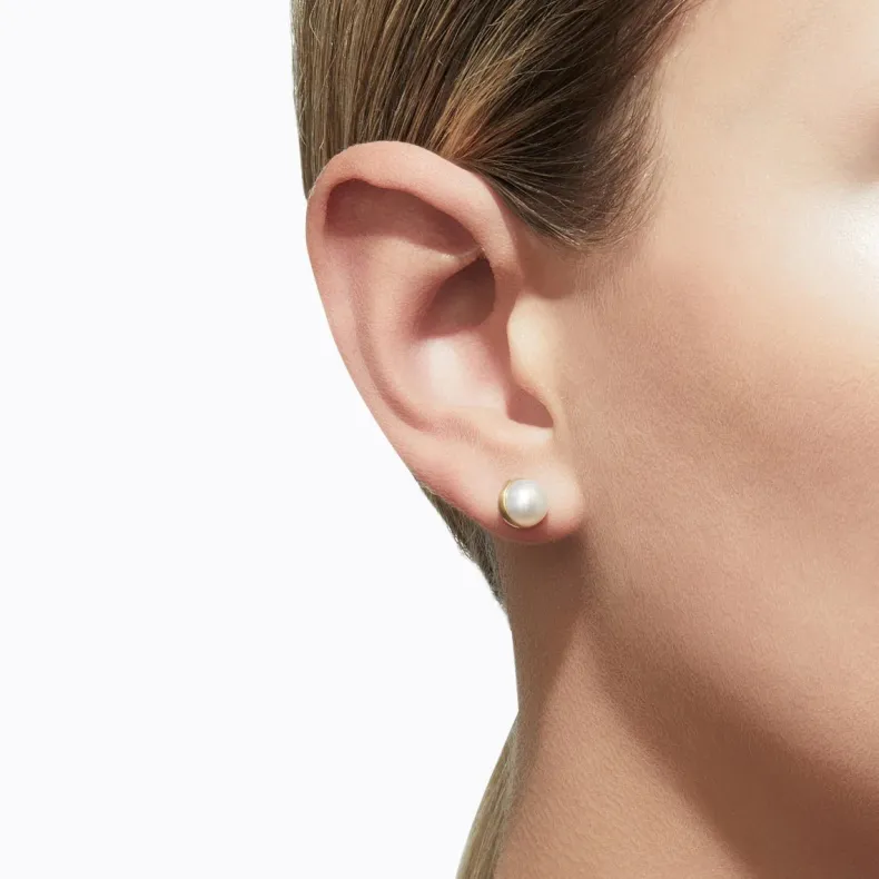 Shihara Half Pearl Earring 45°