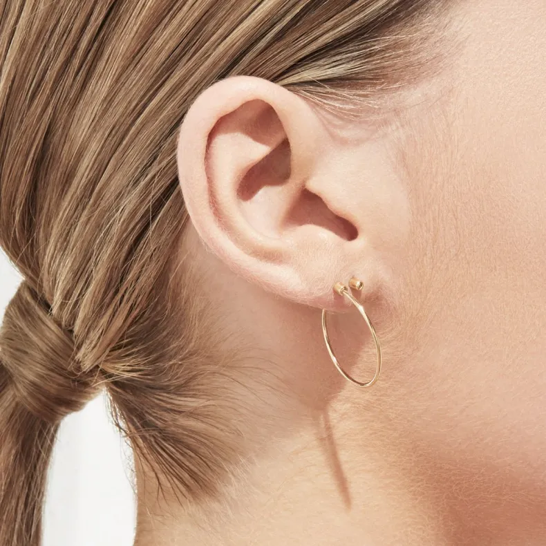 Shihara Twist Round Earring 03