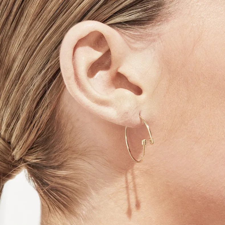 Shihara Twist Round Earring 03