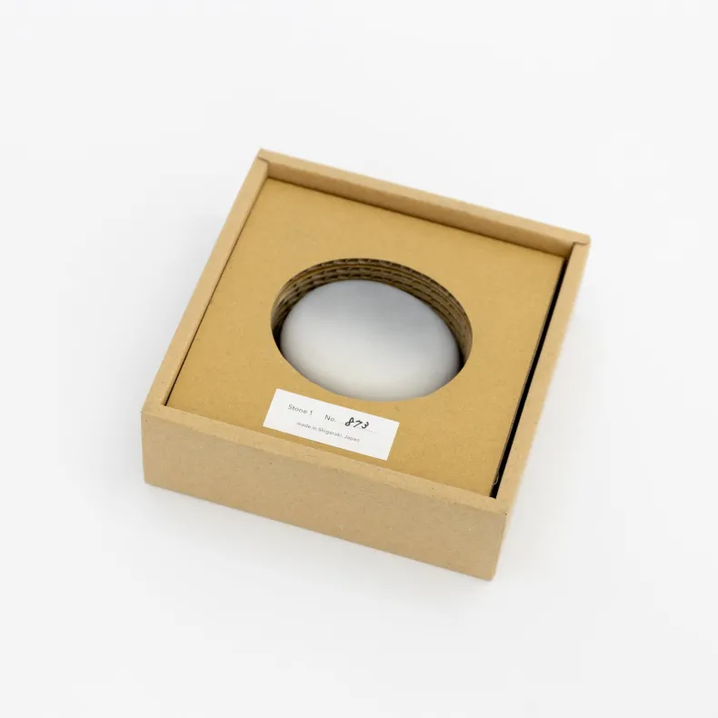 Elemense Pottery Stone Diffuser in White & Gray