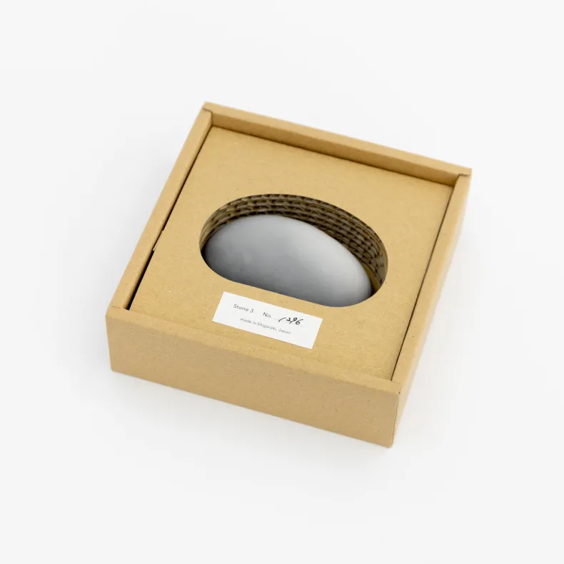 Elemense Pottery Stone Diffuser in White & Gray