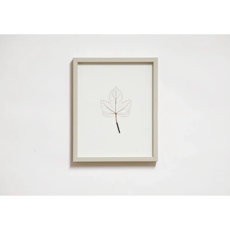 #33 - Copper Wire Leaf #8 (All Around You, 2024) by Mitsuru Koga