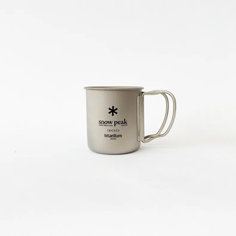 Snow Peak Titanium Single Wall Mugs