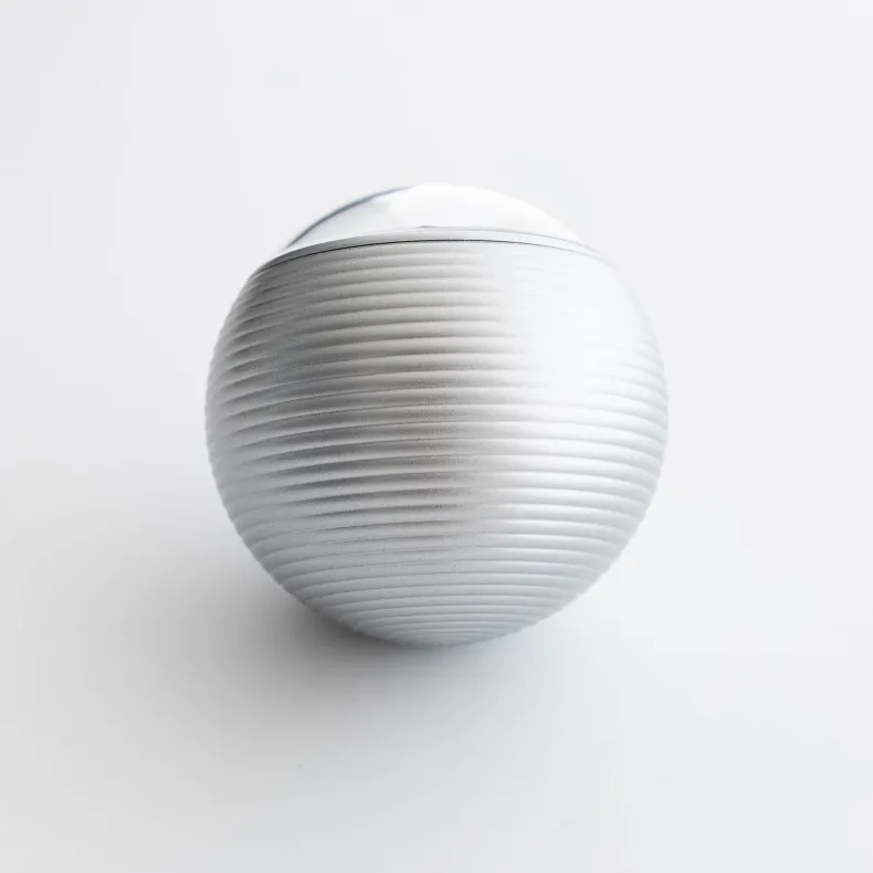 Earth Clock in Silver by Takenobu Igarashi