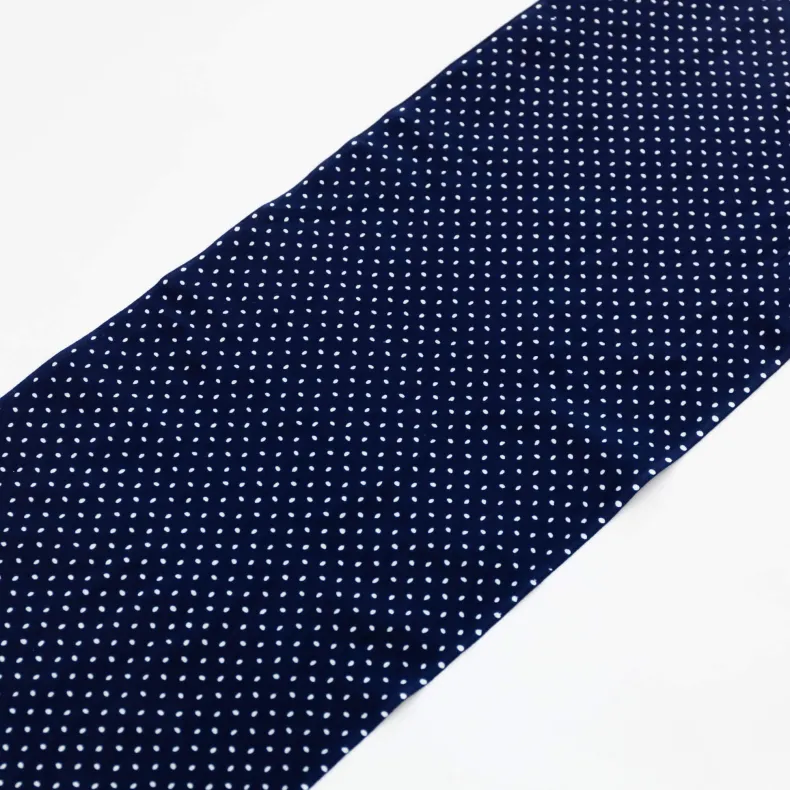 Tenugui - White Rice on Navy