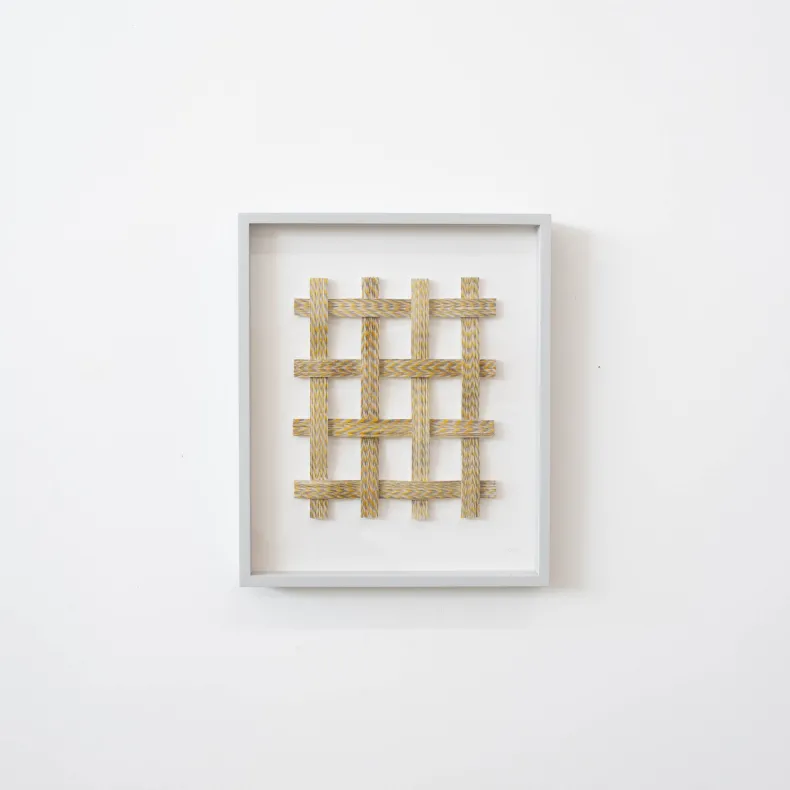 No.15 by Haneno Suzuki (Haneno Suzuki: Paper weaving)