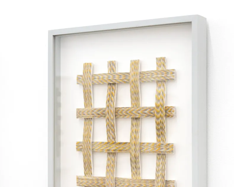No.15 by Haneno Suzuki (Haneno Suzuki: Paper weaving)