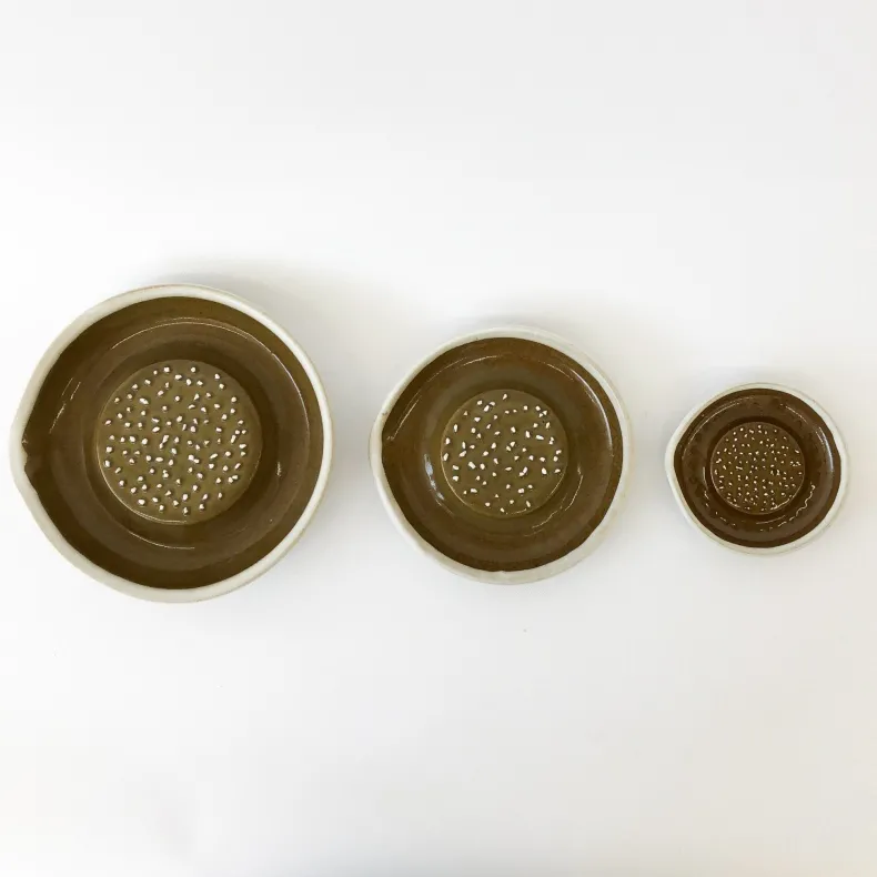 Motoshige Graters - White