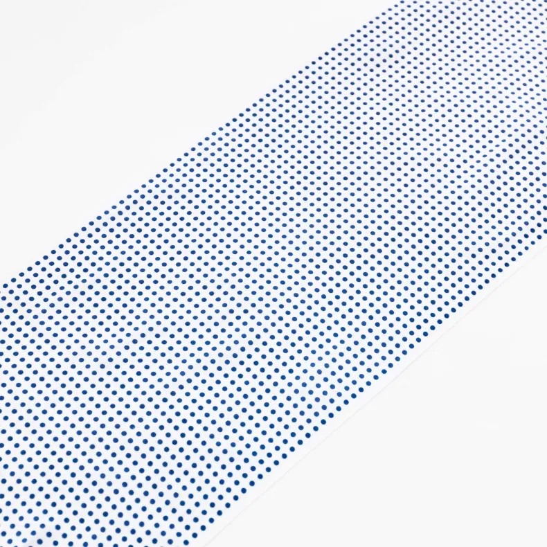 Tenugui - Blue Dots on White