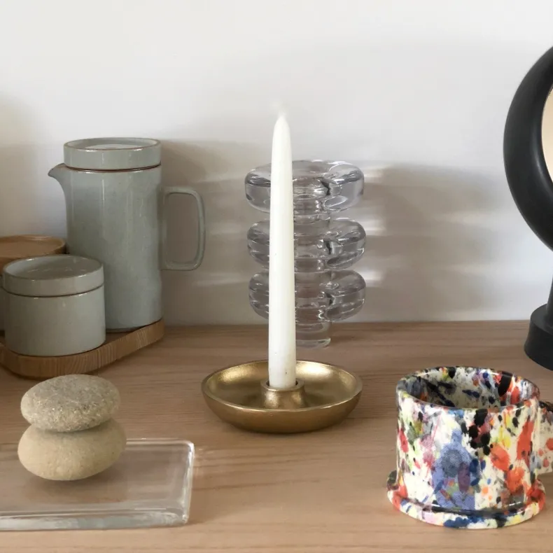 S/N Brass Candle Stands