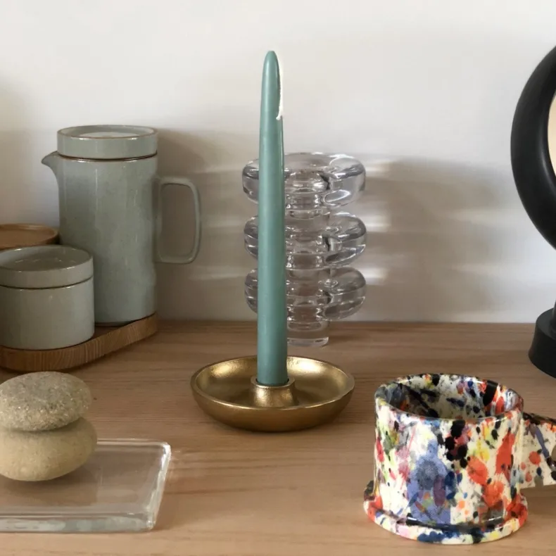 S/N Brass Candle Stands