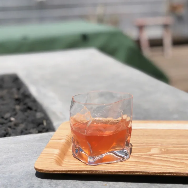 Kimura Crumple Glass - Clear