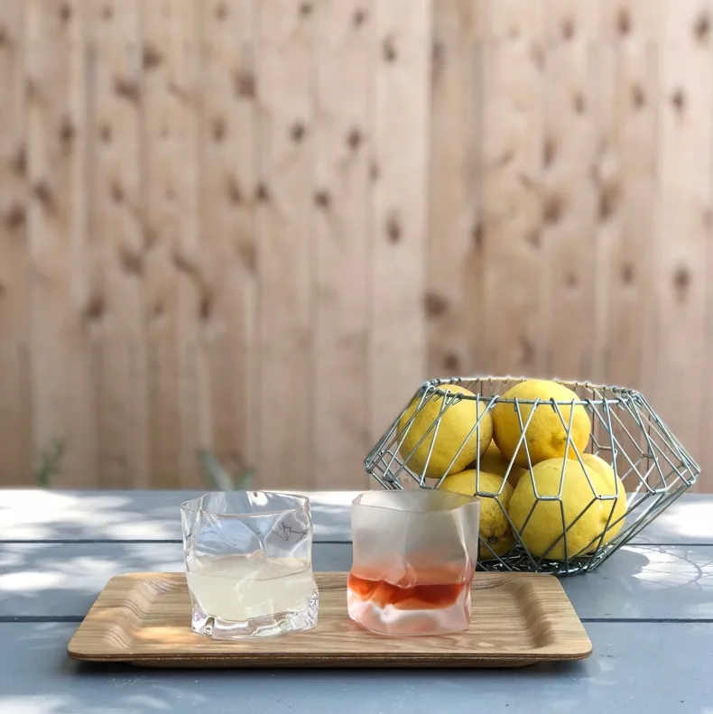 Kimura Crumple Glass - Clear