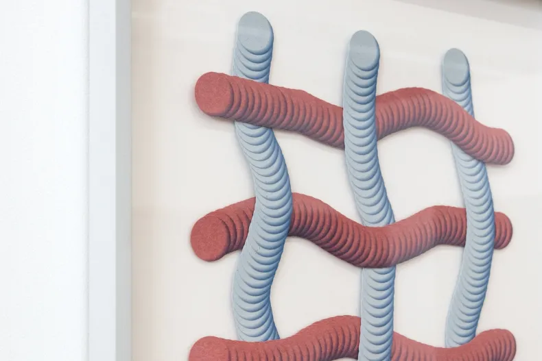 No.31 by Haneno Suzuki (Haneno Suzuki: Paper weaving)